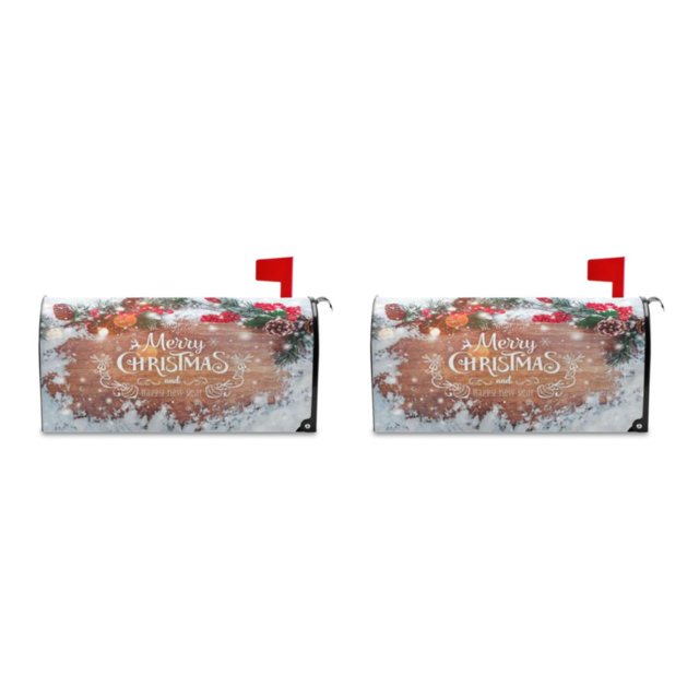 Maytalsory 2118in Size Durable Oxford Mailbox Cover For Home Garden Decor EASY TO ASSEMBLE Letter Box Cover YTYH2309075 2Set