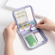 Tyidzon Set Of 2 Empty First-aid Kits Mini Portable Medicals Bags Suitable For Outdoor Camping Hiking And Emergencies Multi-functional Medicines Storage Bags