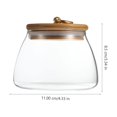 thumbnail image 2 of 1 Pce Contenant Scellé pour Thé de Cuisine Bocal de Rangement en Verre Pratique Boîte Alimentaire (500 ml), 2 of 8