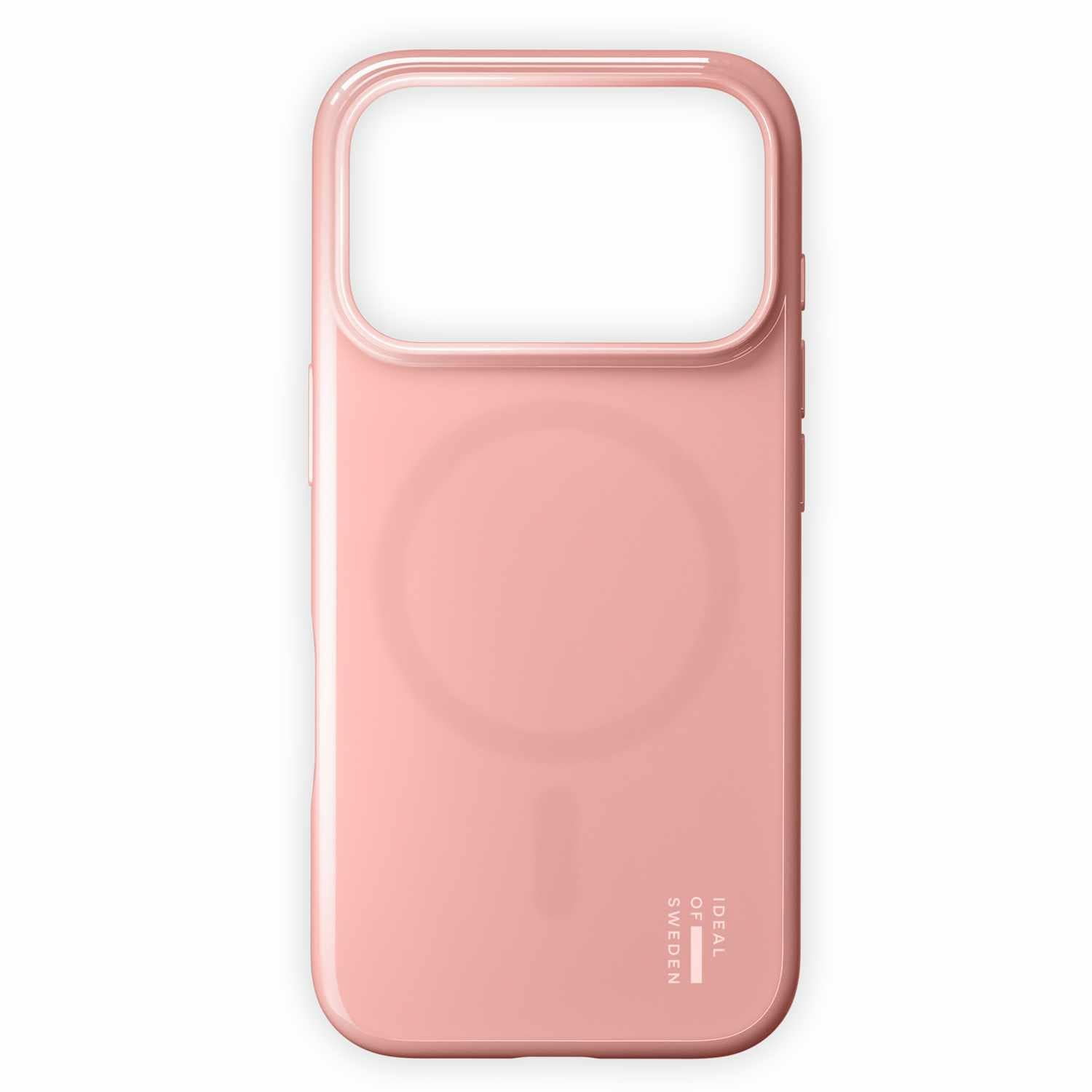 Ideal of Sweden Slim MagSafe Case Glossy Blush Pink for iPhone 17