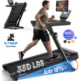 thumbnail image 1 of MERACH Tapis Roulant Pliant avec Inclinaison Automatique de 18 %, Tapis Roulant 3,5 Hp avec Grand Ceinture, Capacité de 350 Lb, Contrôle par Application, 1 of 8