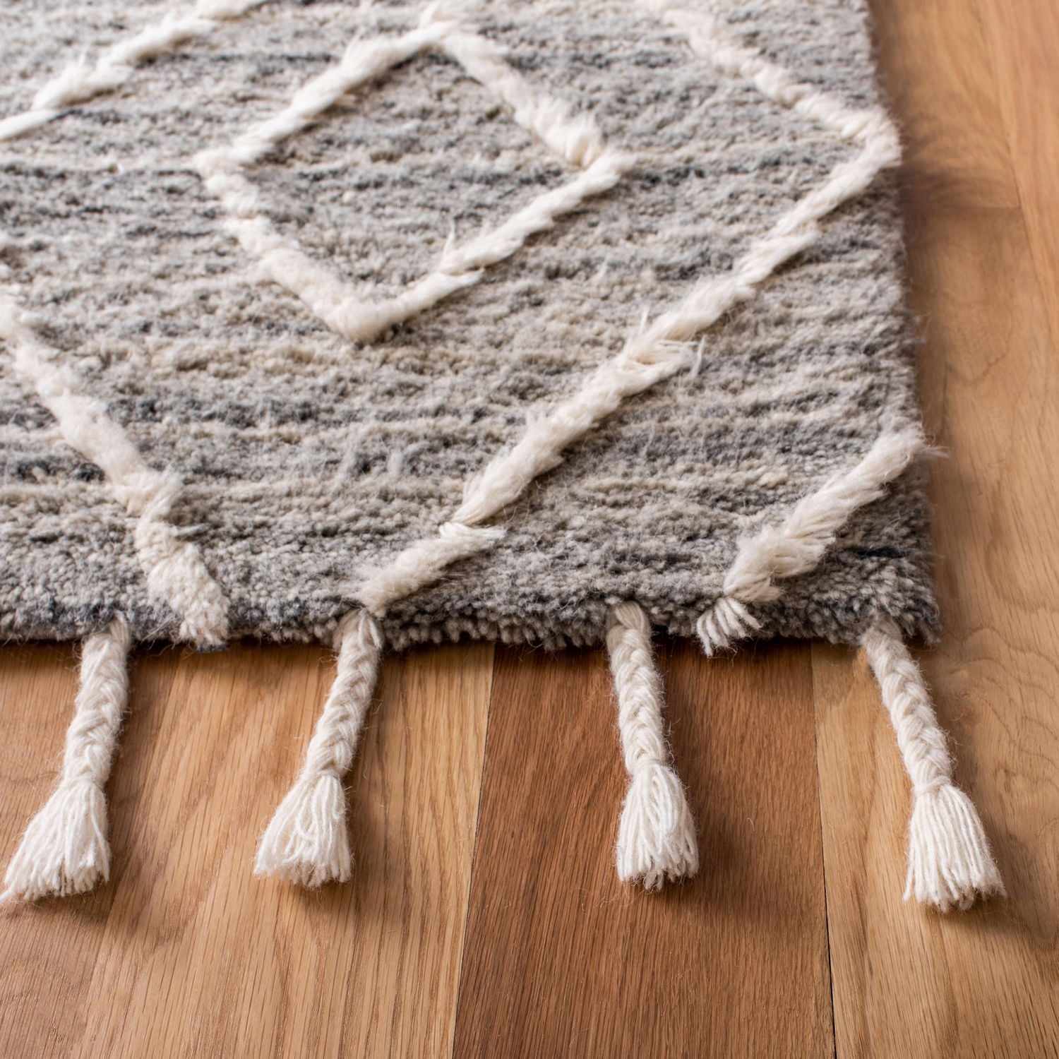 SAFAVIEH Casablanca Cleves Geometric Diamonds Shag Area Rug