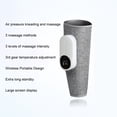 thumbnail image 3 of Youkk Soulagement Musculaire Pression d'Air Masseur pour les Jambes Circulation Réglable Relaxation à Vitesses Multiples Circulation Gris, 3 of 6
