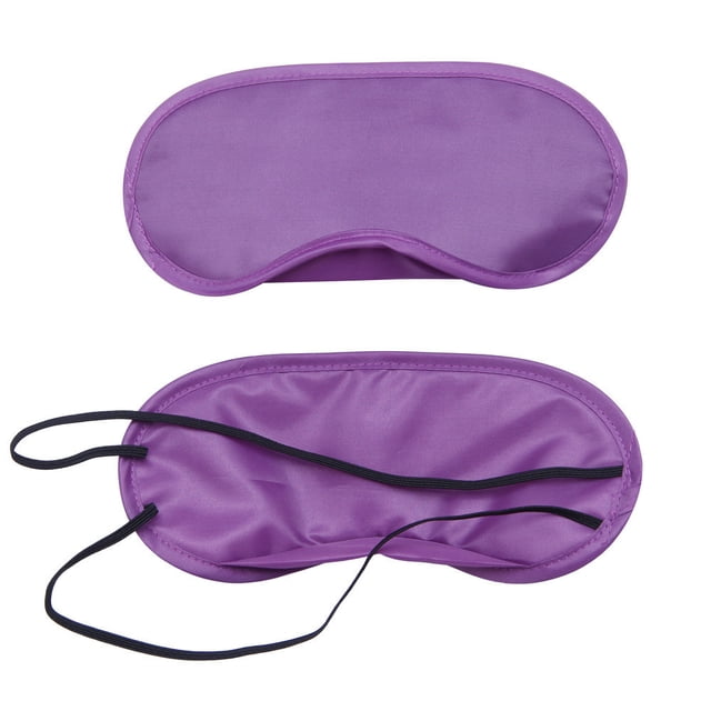 Agiferg 1PC New Pure Silk Sleep Eye Mask Padded Shade Cover Travel Relax Aid