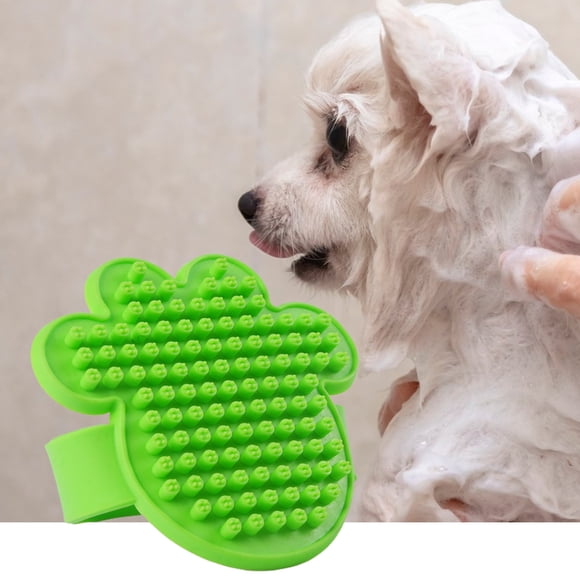 CBFFDC Deep Cleaning Pet Hair Brush Adjustable Pet Grooming Brush Buckle Design Massage Comb Silicone Hair Removal Bathing Tool for Dogs Cats