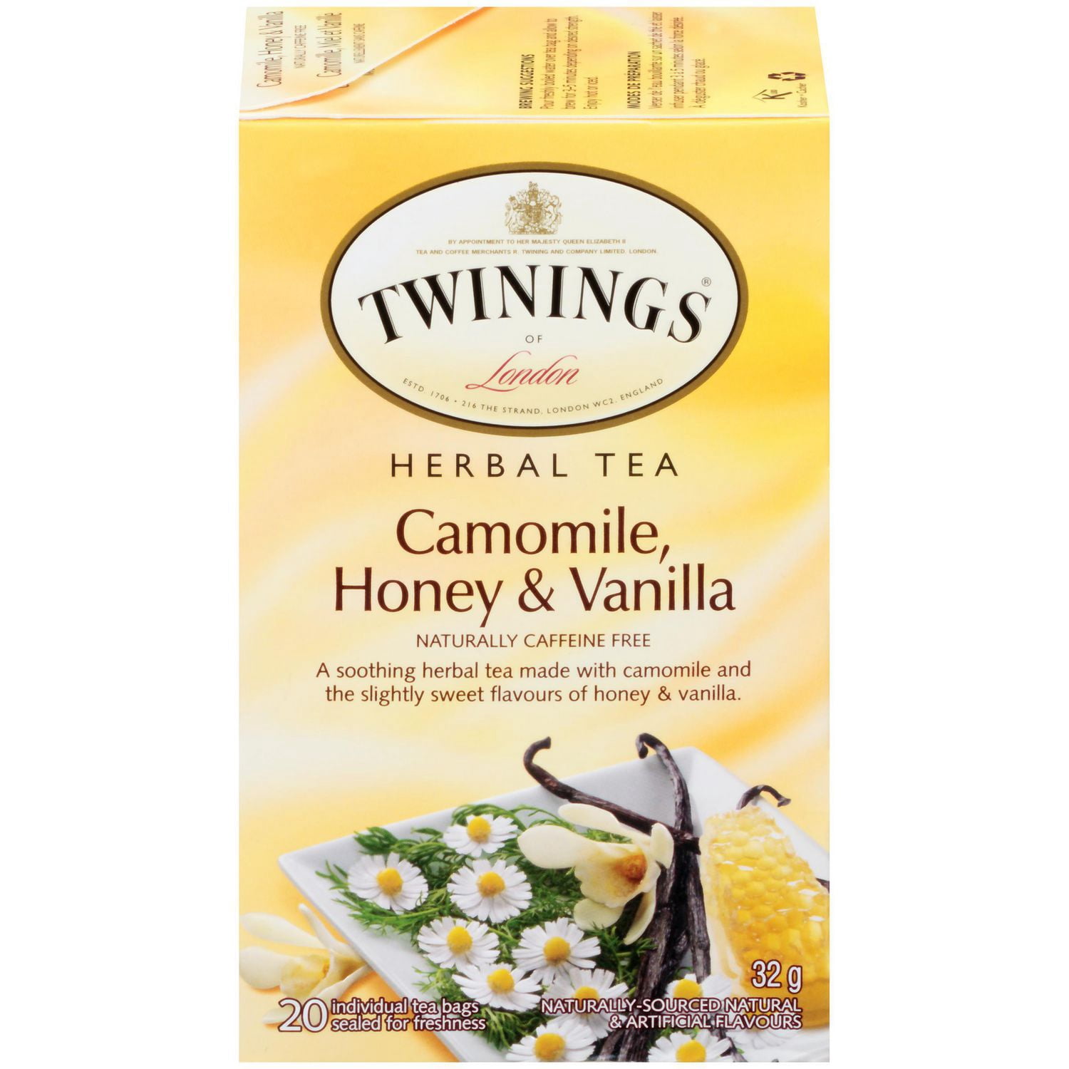 Twinings Camomile, Honey & Vanilla Herbal Tea 20s