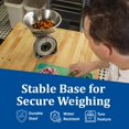 thumbnail image 3 of San Jamar Ms Series Mechanical Dial Scale Manual Food Scale with 2 Pound Capacity for Kitchens, Restaurants, And Cooking, Metal, 32 Ounces, Silver, 3 of 7