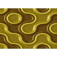 thumbnail image 1 of Ahgly Company Tapis d'Intérieur Lavables en Machine, Rectangle Transitionnel Brun Bronze Foncé, 8' x 12', 1 of 7