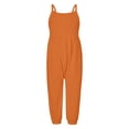 thumbnail image 2 of Girls Romper Sleeveless Rompers for Girls Spaghetti Strap Rompers with Pockets Girls Summer Clothes 5-6 Y, 2 of 4