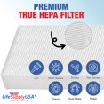 thumbnail image 4 of LifeSupplyUSA True HEPA Filter Replacement Compatible with AeraMax 90, 100, DX5 Air Purifier, 4 of 5