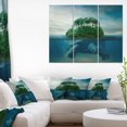 thumbnail image 3 of Design Art Giant Turtle Carrying Island Canvas Print, 3 of 3