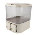 thumbnail image 4 of Contenant de Rangement pour Riz 10 L, Bac en Plastique Hermétique Anti-Humidité pour Cuisine, Porte-Farine, Grande Capacité, 4 of 7