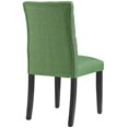 thumbnail image 4 of Modway Duchess 21.5" Button Tufted Polyester Fabric Dining Chair, Kelly Green, 4 of 4