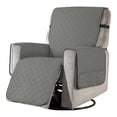 thumbnail image 1 of Housse de Canapé 2024 Réversible pour Fauteuil Inclinable, Housse Imperméable avec Poches Latérales, Protecteur de Fauteuil Inclinable Lavable avec Sangles Élastiques pour Enfants Chien Beige, 1 of 9
