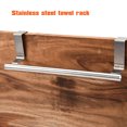 thumbnail image 2 of Langgg Towel Rack Over Door Towel Bar Hanging Style Holder Bathroom Kitchen Cabinet Shelf Organizer, 2 of 9