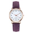 thumbnail image 2 of TopLLC Ear Stud Ladies Diamond-Studded Luminous Retro Female Watch Belt Quartz Watch Female Watch, 2 of 3