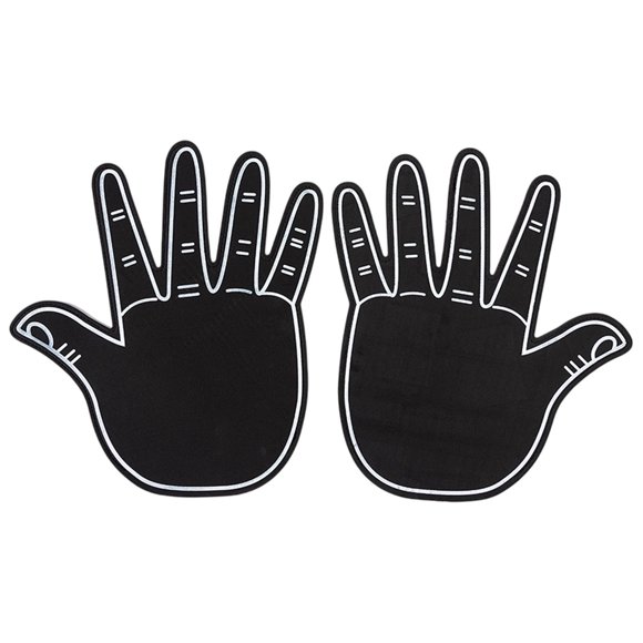 Five Finger Foam Cheering Hands For A Party Universal Five Finger Foam Hands For Cheerleaders.