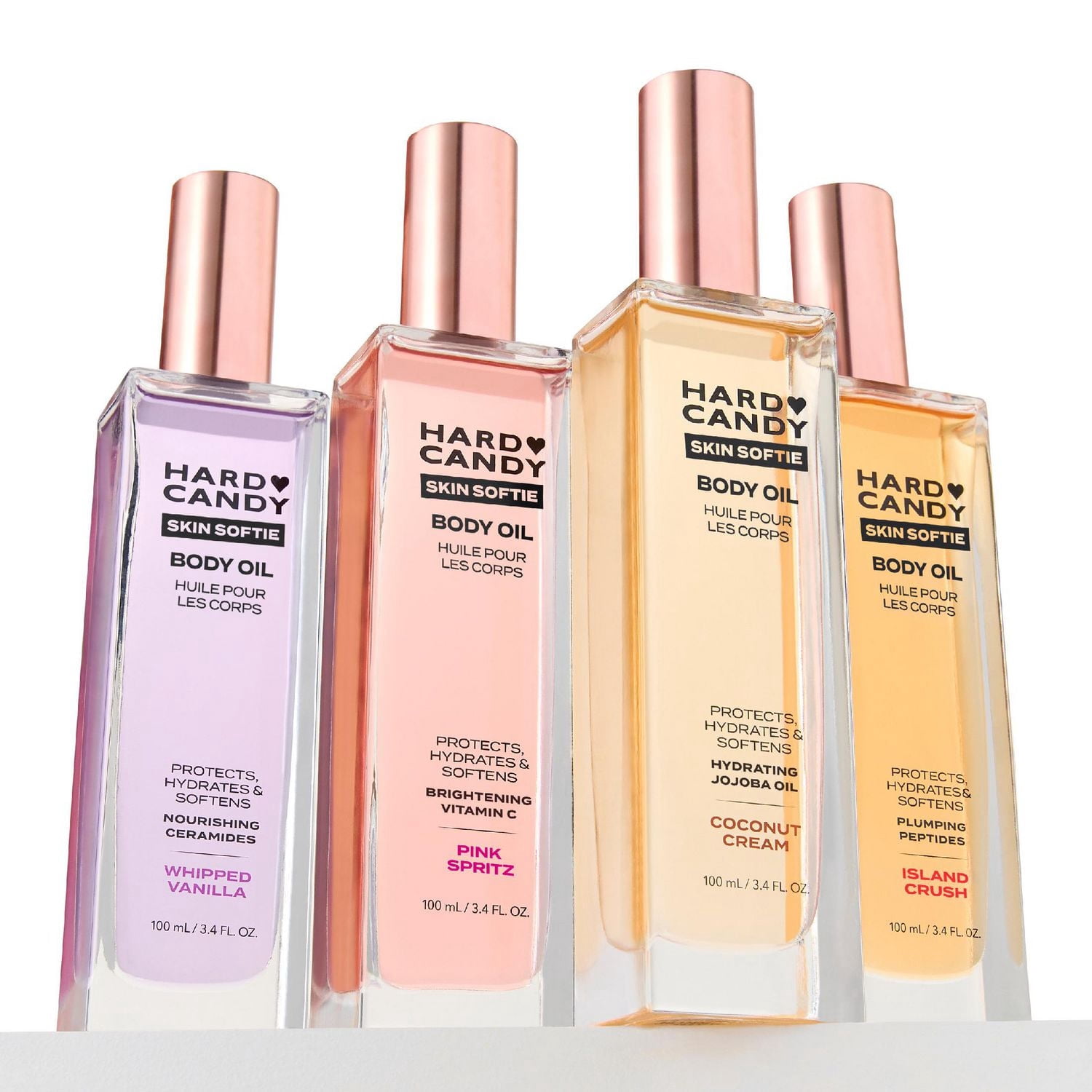 Hard Candy Huile nourrissante pour le corps, Coup de foudre sur l'île