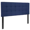 thumbnail image 1 of Bedford Tufted Upholstered Full Size Headboard in Navy Fabric, 1 of 9