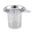 thumbnail image 1 of Filtre à Feuilles Lâches, Infuseur à Thé Réutilisable, Maille de Qualité Alimentaire pour Fournitures de Cuisine Multi Tasses, 1 of 8