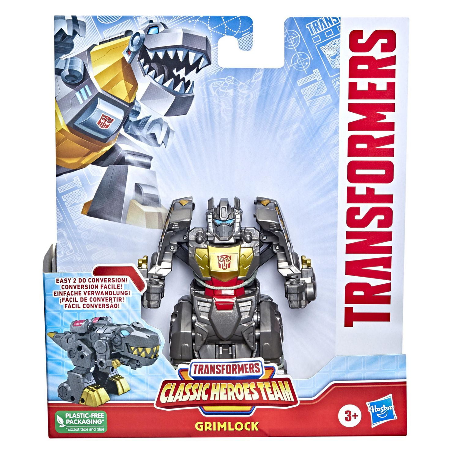 Transformers Classic Heroes Team Grimlock, figurine convertible
