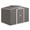 Grey, variant on Outsunny 9.1'x 6.4' x 6.3' Garden Storage Shed w/ Steel Foundation Kit