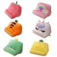 thumbnail image 3 of Coussin Oreiller en Peluche pour Tablette, Porte-Comprimés Triangulaire Accrocheur Adorable et Léger pour Chambre, 3 of 8