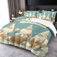 thumbnail image 4 of Fridja Holiday Easter Decorations Bedding Set Three Piece Cute Children's Digital Printed Bed Sheet Bedding Home Textiles, 4 of 5