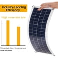 thumbnail image 4 of yeacher Portable 300W Solar Flexible Panel Kit 12/24V Switch USB Charging Interface Solar Board With Controller Waterproof Solar Cells for Phone RV Car, 4 of 8