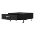 thumbnail image 4 of FM FURNITURE Kabul Coffee Table Black Wengue Engineered Wood, 4 of 7
