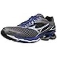 thumbnail image 3 of Mizuno Men's Wave Creation 18 Grey / Silver Blue Ankle-High Running - 7M, 3 of 4