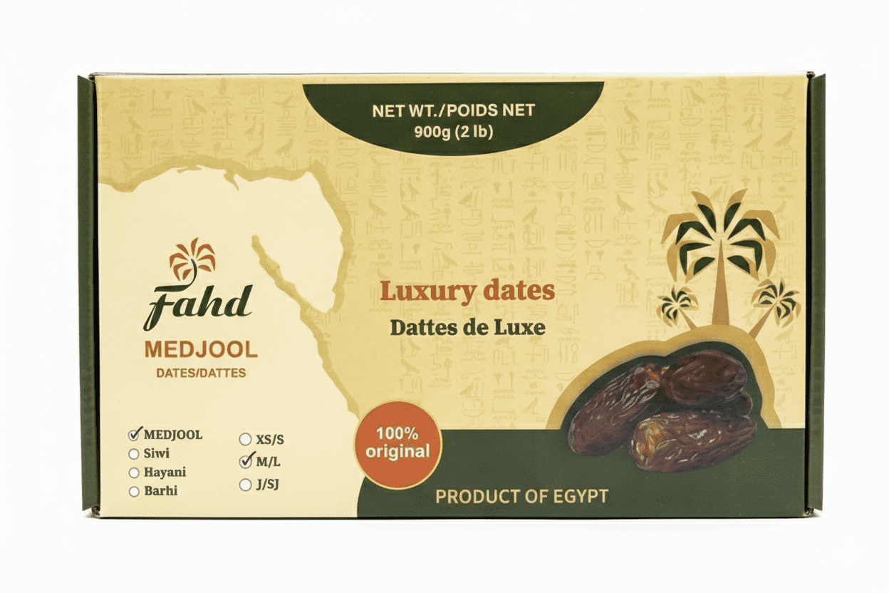 Medjool Dates, 900g, Al Fahd