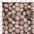 thumbnail image 3 of Soimoi Silk Fabric Shells Ocean Print Sewing Fabric Yard 42 Inch Wide, 3 of 6