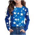 thumbnail image 1 of Posijego T-Shirts Graphiques à Manches Longues pour Tout-Petits Garçons Filles, Mignons, Col Ras du Cou, T-Shirts Basiques, Hauts, Chandail de Printemps pour Enfants, 1 of 6