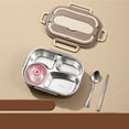 thumbnail image 1 of Yhmxh Lunch Box for Kids Kitchen Gadgets Portable Stainless Steel Lunch Box Insulation Box Student Lunch Box Outdoor Lunch Box Lunch Containers Bentgo Lunch Box for Home School Office Picnic, 1 of 2