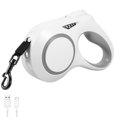 thumbnail image 3 of PENGXIANG Retractable Dog Leash with LED Light 16ft Portable Retractable Walking Leash with Ergonomic Handle 600mAh Rechargeable LED Lighted Dog Leash Retractable Leash for Small Medium D, 3 of 11