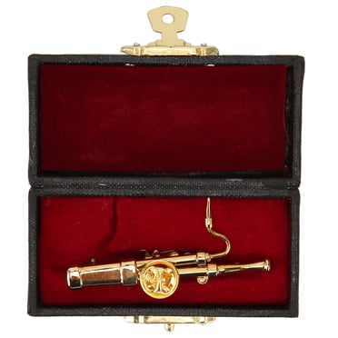 Mini Musical Instrument,Miniature Basson Exquisite Color Miniature Basson Mini Basson Model Exceptional Value
