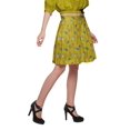 thumbnail image 3 of Moomaya Jupe Courte Plissée en Coton Imprimé Mini pour Femmes Vêtements Décontractés, 3 of 6