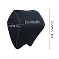 thumbnail image 3 of Yhmxh Car Neck Pillow, Softness Car Headrest Pillow For Driving With Adjustable Strap, 100% Memory Foam And Breathable Removable Cover, 3 of 3