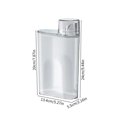 thumbnail image 3 of EIGTHTAILLaundry Detergent Dispenser Laundry Soap Dispenser Liquid Detergent Dispenser For Laundry Room Organization For Detergent Softener Bleach Powder Etc Clear, 3 of 9