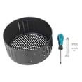 thumbnail image 2 of Haofy Non Stick Steel Fryer Basket, Universal Replacement Basket with Holes Design, Suitable Size for Frying Baking Grilling, 2 of 8