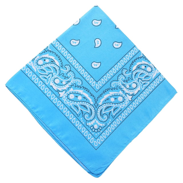 Birdeem Paisley Bandanas Multi Colored Set Cowboy Bandana Head Scarf Double Sided