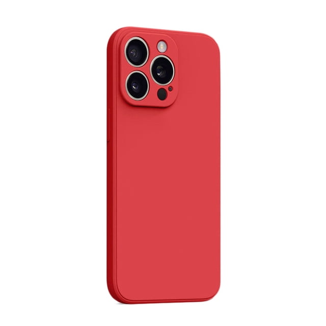 PANDACO Étui Souple à Étui Mate Rouge pour iPhone 11 Pro