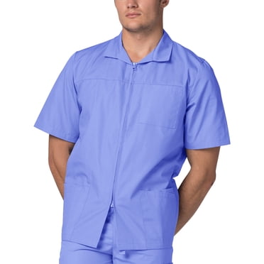 Adar Veste à Manches Courtes Zippée pour Homme Universal (Offert en 7 Couleurs)