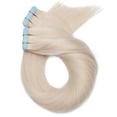 thumbnail image 2 of Extensions de Cheveux Humains à Bande Cheveux Brésiliens Soyeux Raides Tête Complète 20 Pcs, 2 of 7