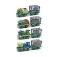 thumbnail image 1 of Dinosaur Transporter 4Pcs Entertainment Magnetic Connection Mini Mini Container Truck Boys Girls Toy Car, 1 of 5