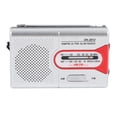 thumbnail image 2 of Radio de Poche AM, Radio Portable avec Haut-Parleur Intégré et Prise Casque, Réglage à Bouton Radio à Piles pour Randonnée Camping Radio Ultra Mince, 2 of 7