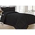 thumbnail image 2 of KingLinen Ensemble de Couette 3 Pcs en Alternative au Duvet Grand Noir, 2 of 2
