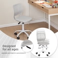 thumbnail image 4 of Homy Casa Tabouret Ergonomique de Dessin Réglable Pivotant avec Contrôle de Hauteur et Base à Roulettes pour Laboratoires, Essais de Recherche et Espaces de Travail Cliniques, 4 of 5