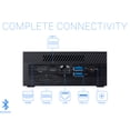 thumbnail image 4 of ASUS PN50 Mini PC, AMD Ryzen 5 4500U Upto 4.0GHz, 4GB RAM, 1TB NVMe SSD, HDMI, DisplayPort, Card Reader, Wi-Fi, Bluetooth, Windows 10 Pro, 4 of 7
